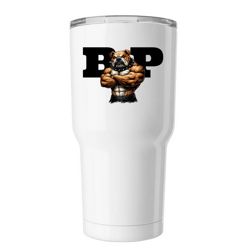 Bulldawg Performance Tumbler, a White Insulated Tumbler