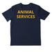 ACO Performance Wear, a College Navy Nike Dri-FIT Jersey Blend Performance Tee (back-view)