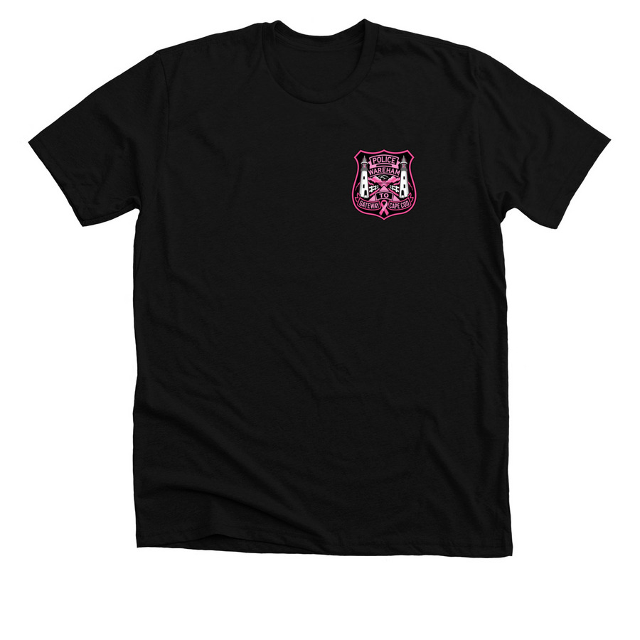 WPD Breast Cancer Awareness Month, a Solid Black Blend Premium Unisex Tee