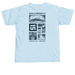 The Willamette Collection ? Dark Logo, a Chambray Comfort Colors Unisex Tee (back-view)