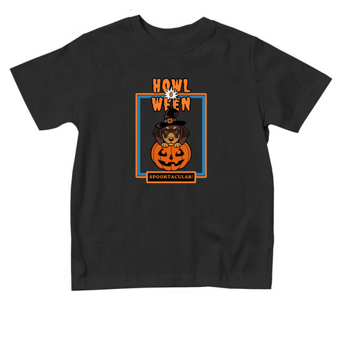 Howl-O-Ween Spooktacular Official Shirts!, a Black Toddler Tee