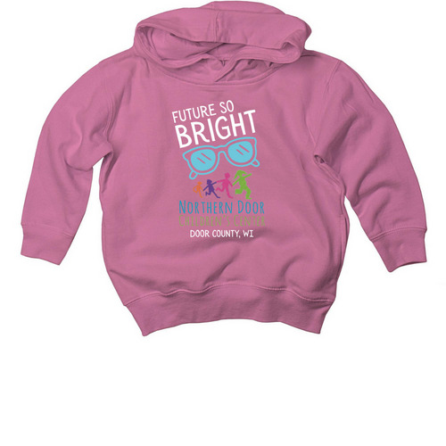 Future So Bright! (Toddlers), a Raspberry Toddler Pullover Hoodie