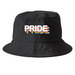 Pride Hats, a Black Printed Bucket Hat