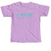 TEAL Crew LOGO & Trolley, a Neon Violet Comfort Colors Unisex Tee