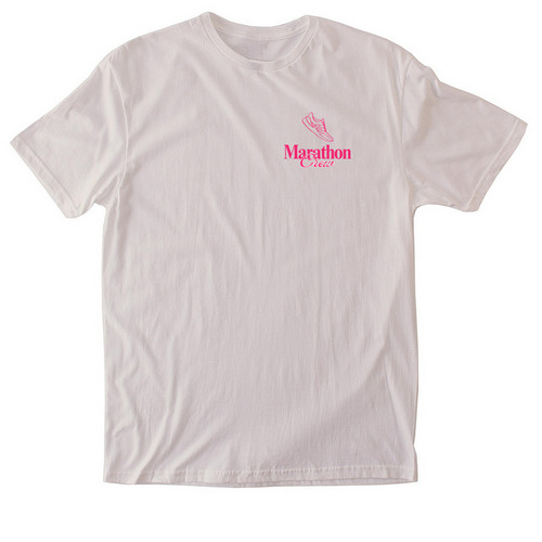 Chicago Marathon- Design 2, a Ice Grey Softstyle Cotton Tee