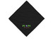 Dog Bandana, a Black Cotton Bandana