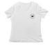 Grief & Joy Can Co-Exist, a White Women's Relaxed V-Neck Tee