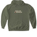 Pre Opening Merch Release, a Military Green Gildan Softstyle Pullover Hoodie