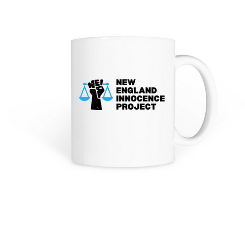 New England Innocence Project Mug, a White Coffee Mug