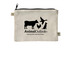 Animal Series, a Natural 9"x7" Hemp Blend Pouch