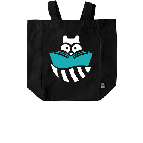 PHCP Tote, a Black Recycled Cotton Tote Bag