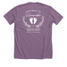Walk to Remember 2026- Purple, a Heather Purple Premium Unisex Tee (back-view)