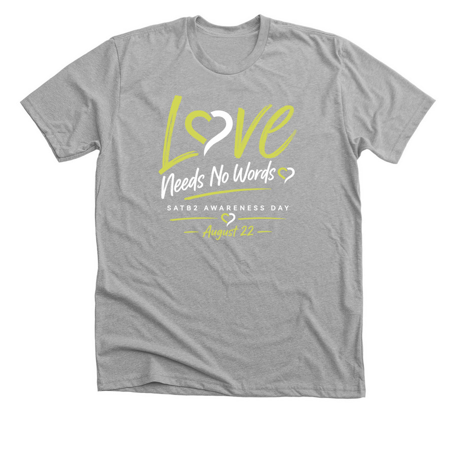 Team Lukey, a Athletic Heather Premium Unisex Tee