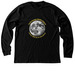 The Moon, a Black Heather Premium Long Sleeve Tee