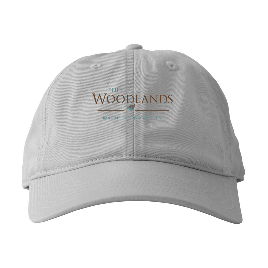The Woodlands Basic Hat, a Dolphin Printed Eco Baseball Cap