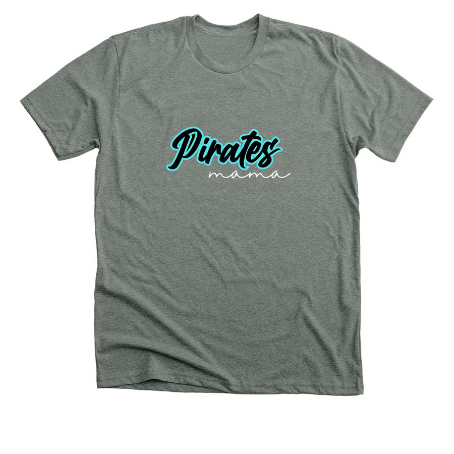 Pirates MAMA 2, a Deep Heather Premium Unisex Tee