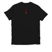 Washington Shellfish gyotaku tanks and shirts&nbsp;, a Deep Black Allmade Organic Cotton Unisex Tee (back-view)