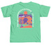 #AWP25 LA vibes T-shirt in color(s), a Island Reef Comfort Colors Unisex Tee (back-view)