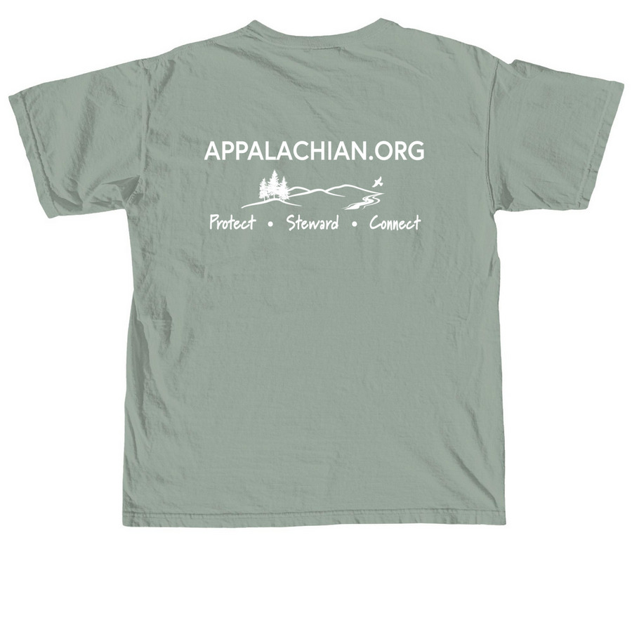 SAHC Logo, a Bay Comfort Colors Unisex Tee (back-view)
