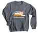 EBCP, a Dark Heather Crewneck Sweatshirt