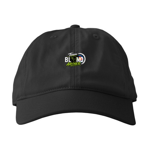 Team Blind Archer, a Black Printed Eco Baseball Cap
