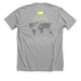 Hannah Dillon - Hyrox Sweden 2026, a Athletic Heather Premium Unisex Tee (back-view)