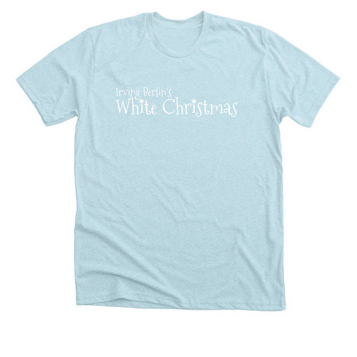 WC Classic Lyric Shirt without logo, a Heather Ice Blue Premium Unisex Tee
