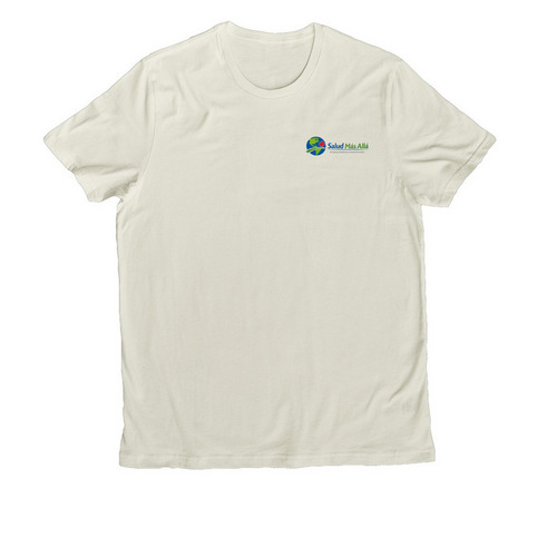 United by Flags Tee, a White Sand Allmade Organic Cotton Unisex Tee