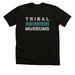 Tribal Museums, a Solid Black Blend Premium Unisex Tee