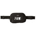 PAW Treats Pouch, a Deep Black Matte Hip Pack