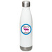 HCAFH Water Bottle, a White Stainless Steel Water Bottle