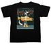 UNDD Rain or Shine, a Black Comfort Colors Unisex Tee (back-view)
