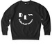 Smile!, a Black Stanley/Stella Unisex Changer 2.0 Crewneck Sweatshirt