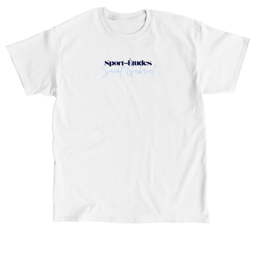 Finissants 2026 (Blanc,Gris) ? Saint-Gabriel, a White Classic Unisex Tee