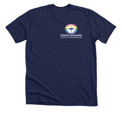 Open to All - Dark Colors, a Solid Navy Blend Premium Unisex Tee