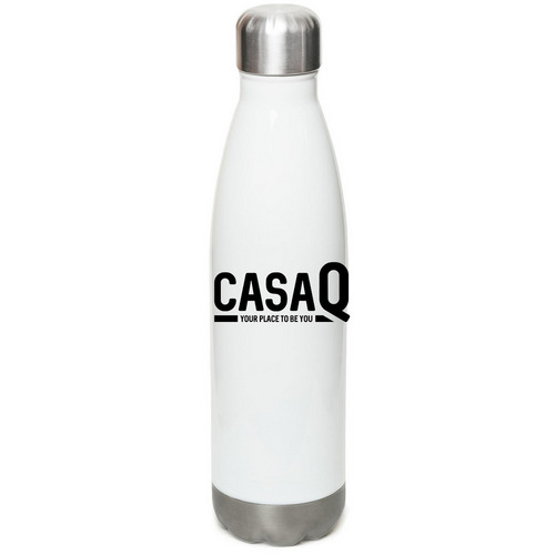 Water bottle, a White Stainless Steel Water Bottle