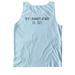 Pete?s Angel., a Chambray Comfort Colors Tank Top (back-view)
