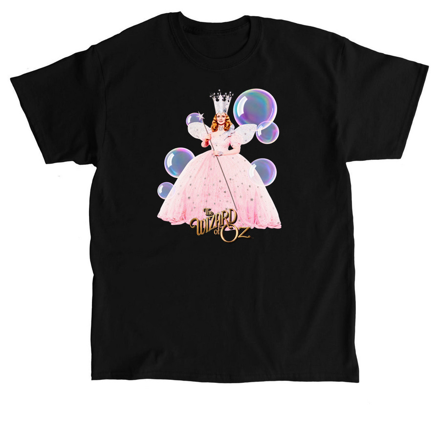 The Wizard Of Oz At Sphere Grey Glinda Bubble, a Black Classic Unisex Tee
