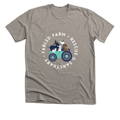 Fabled Farm Circle, a Heather Stone Premium Unisex Tee