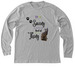 Saving Cats is Kind of Our Thing Apparel, a Athletic Heather Premium Long Sleeve Tee