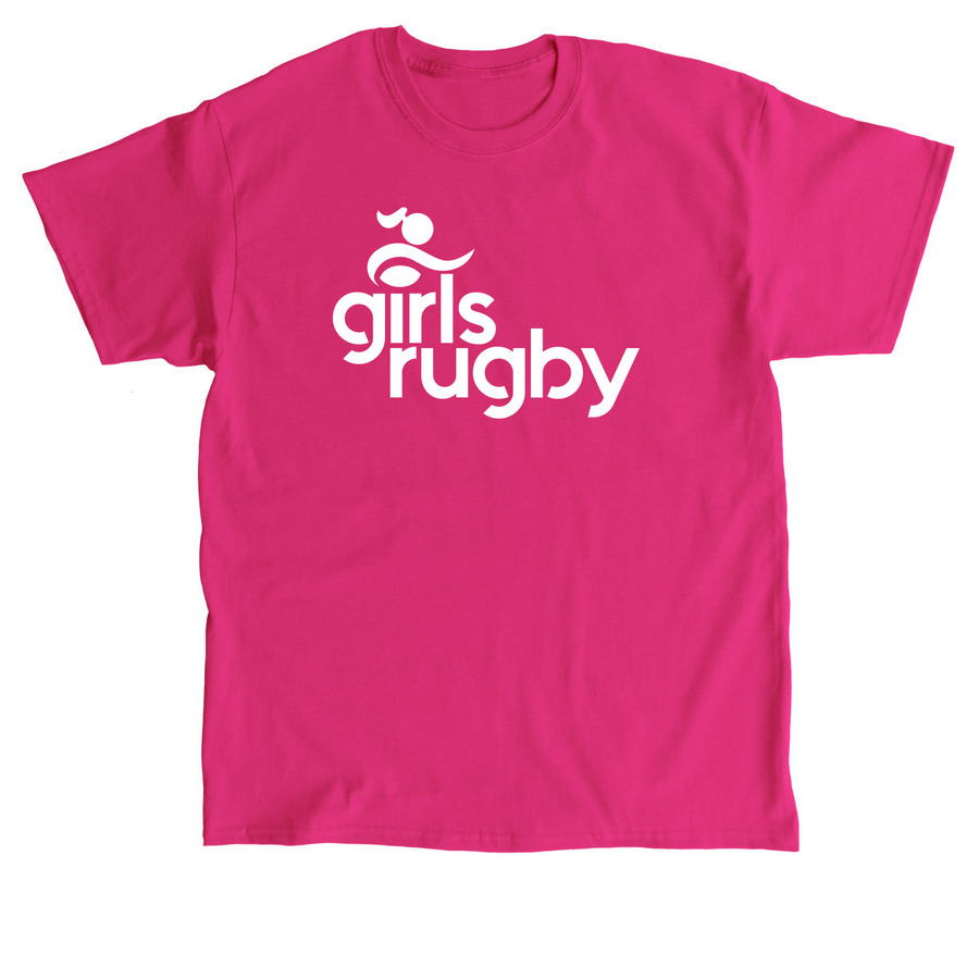 Girls Rugby Pink Collection, a Heliconia Classic Unisex Tee