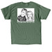 Sugars Sibs 2026, a Military Green Classic Unisex Tee (back-view)