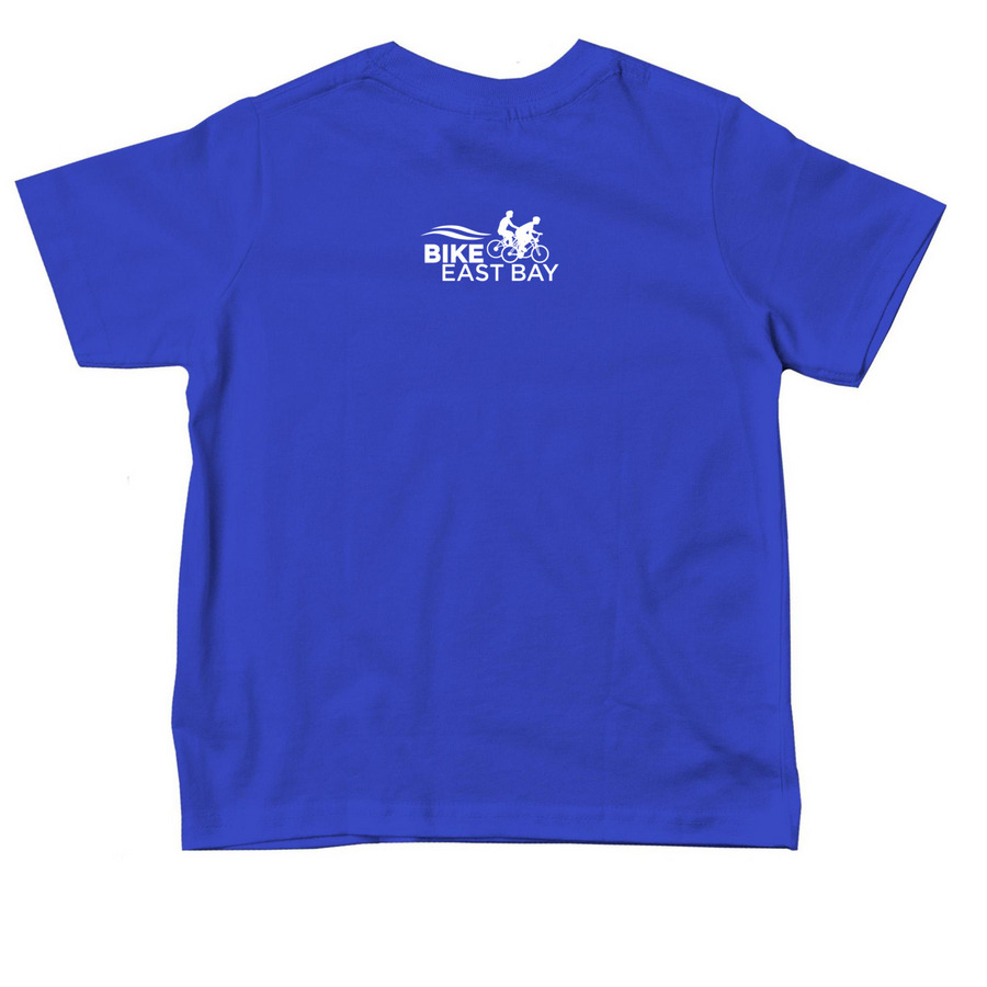 Beautiful Machine Toddler Tee, a Royal Blue Toddler Tee (back-view)
