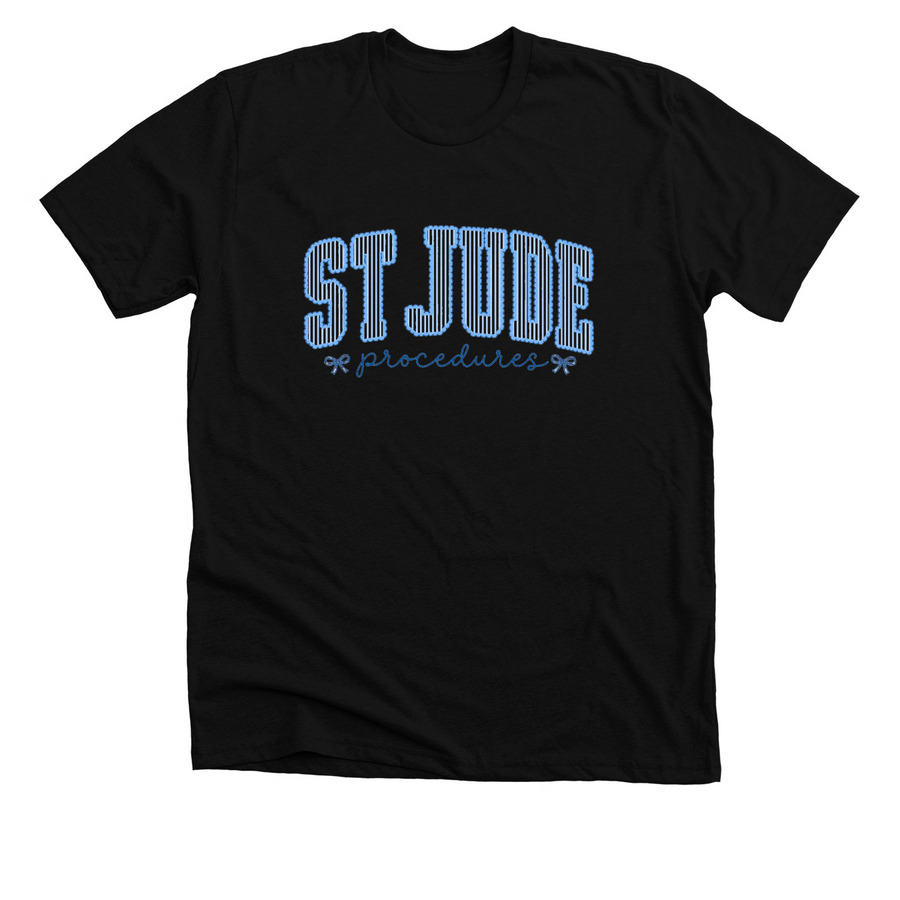 SJ Bow, a Solid Black Blend Premium Unisex Tee