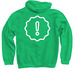 AMTS, a Irish Green Pullover Hoodie (back-view)