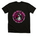 Bravo Belly Dance | Fuchsia Logo (Front Only), a Black Heather Premium Unisex Tee