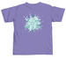 Triple Therapy&nbsp;, a Violet Comfort Colors Unisex Tee (back-view)