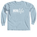 MomLife Comfort Colors LS Tee, a Chambray Comfort Colors Long Sleeve Tee