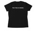 The Tide is Rising Performance Gear, a Black Women's Performance Tee (back-view)