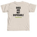 BORN INHERENTLY GOOD - ANGEL, a Ivory Comfort Colors Unisex Tee (back-view)